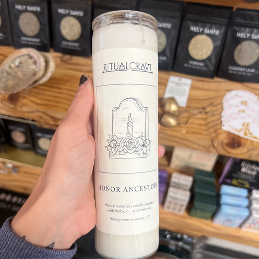 Honor Ancestors Candle