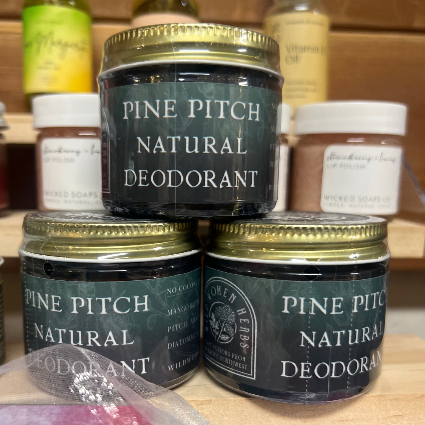 Pine Pitch Natural Deodorant