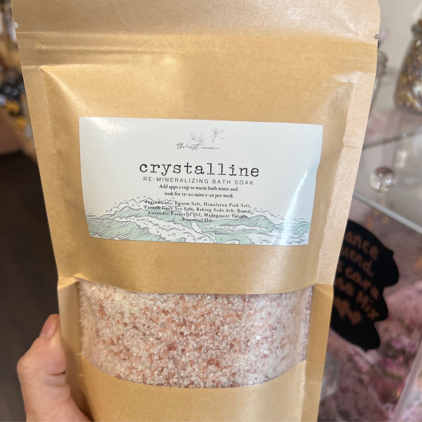 Crystalline Mineral Bath