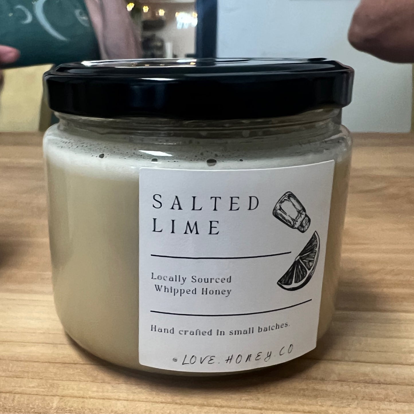 Salted Lime Whipped Honey