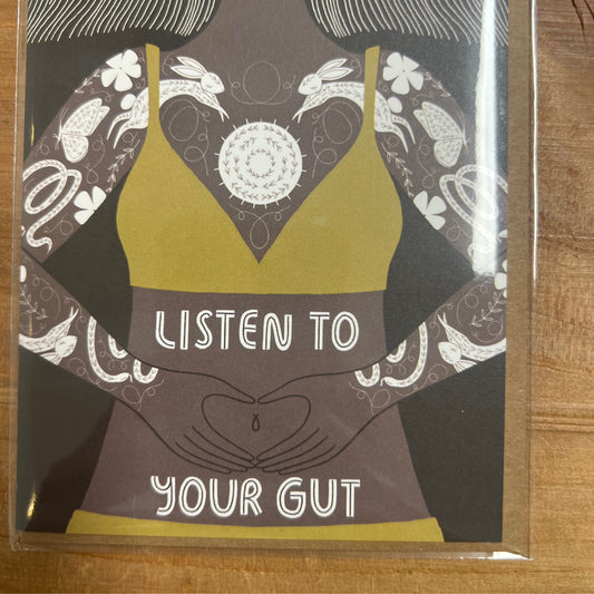 Listen to your gut