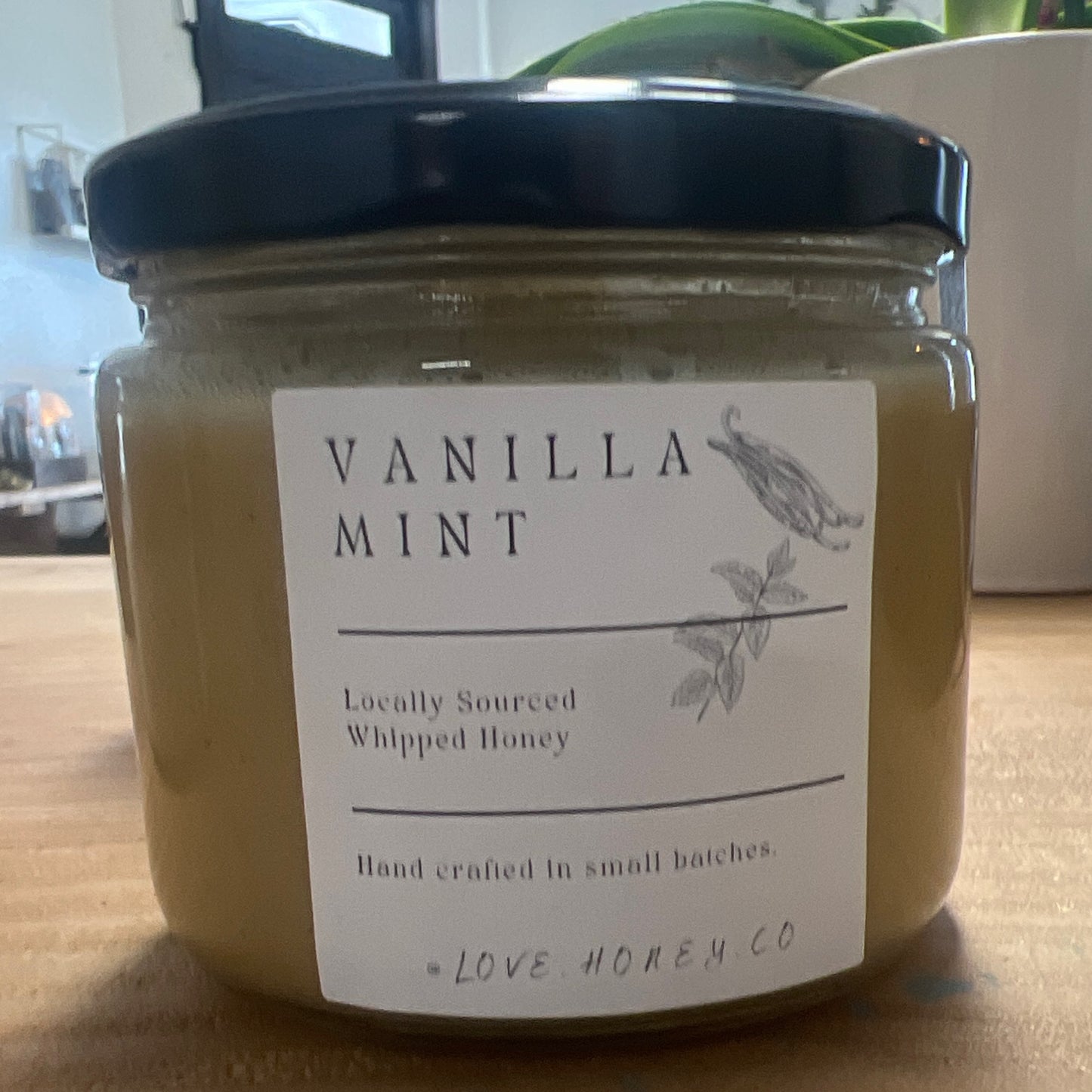 Vanilla Mint Whipped Honey