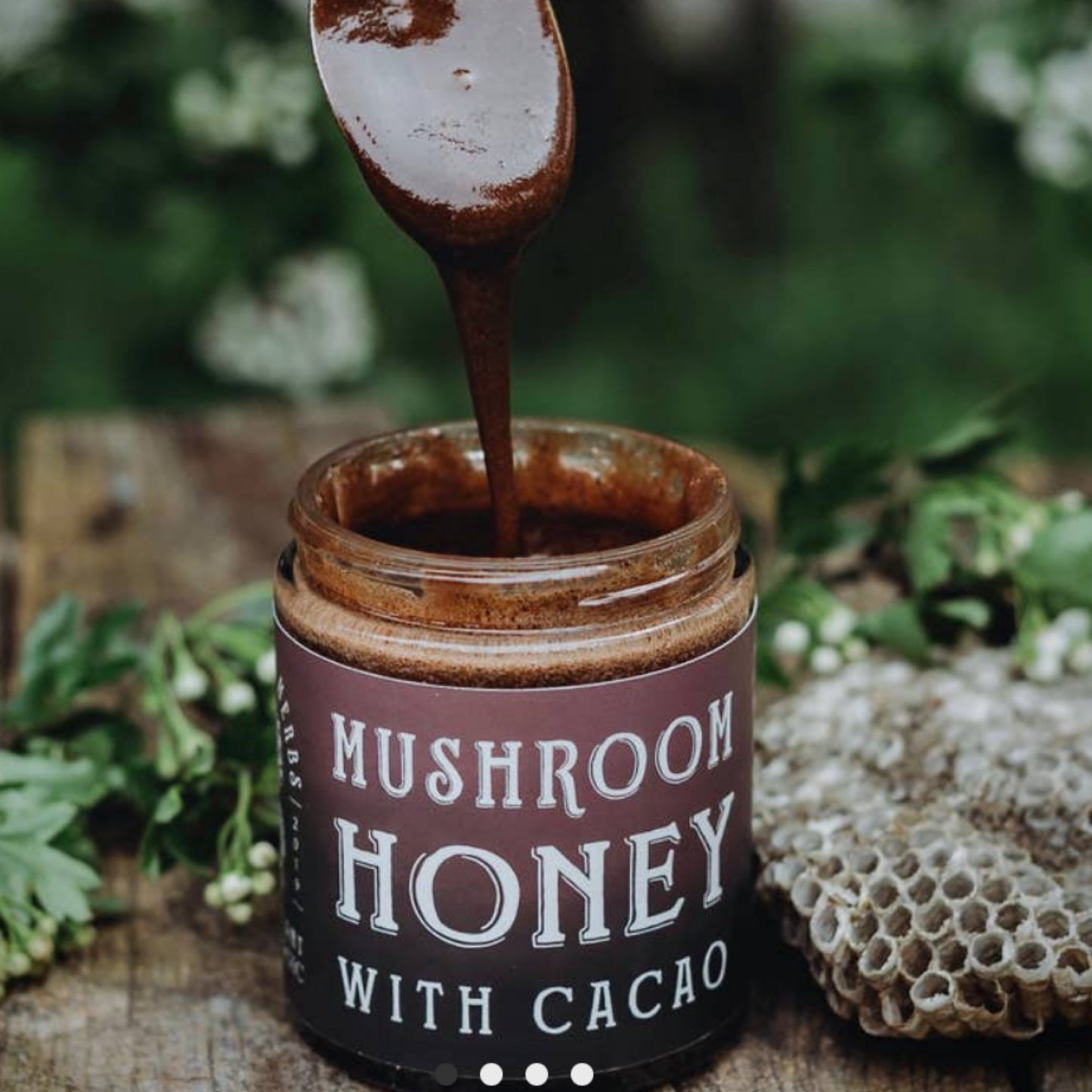 Mushroom Honey with Cacao