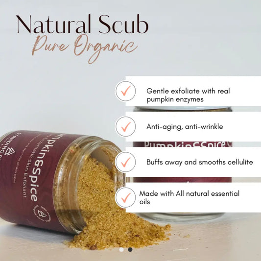 Pumpkin Spice Enzyme Scrub