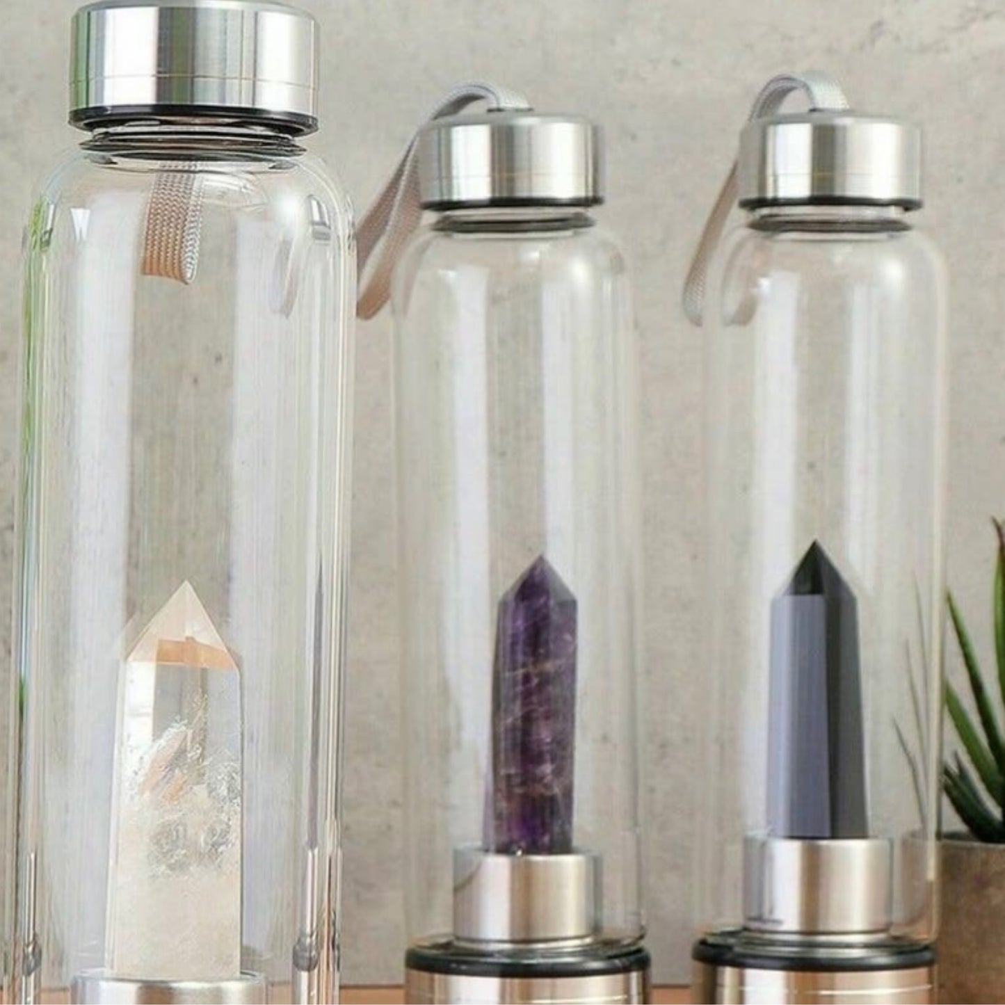 Crystal Infused Water Bottles