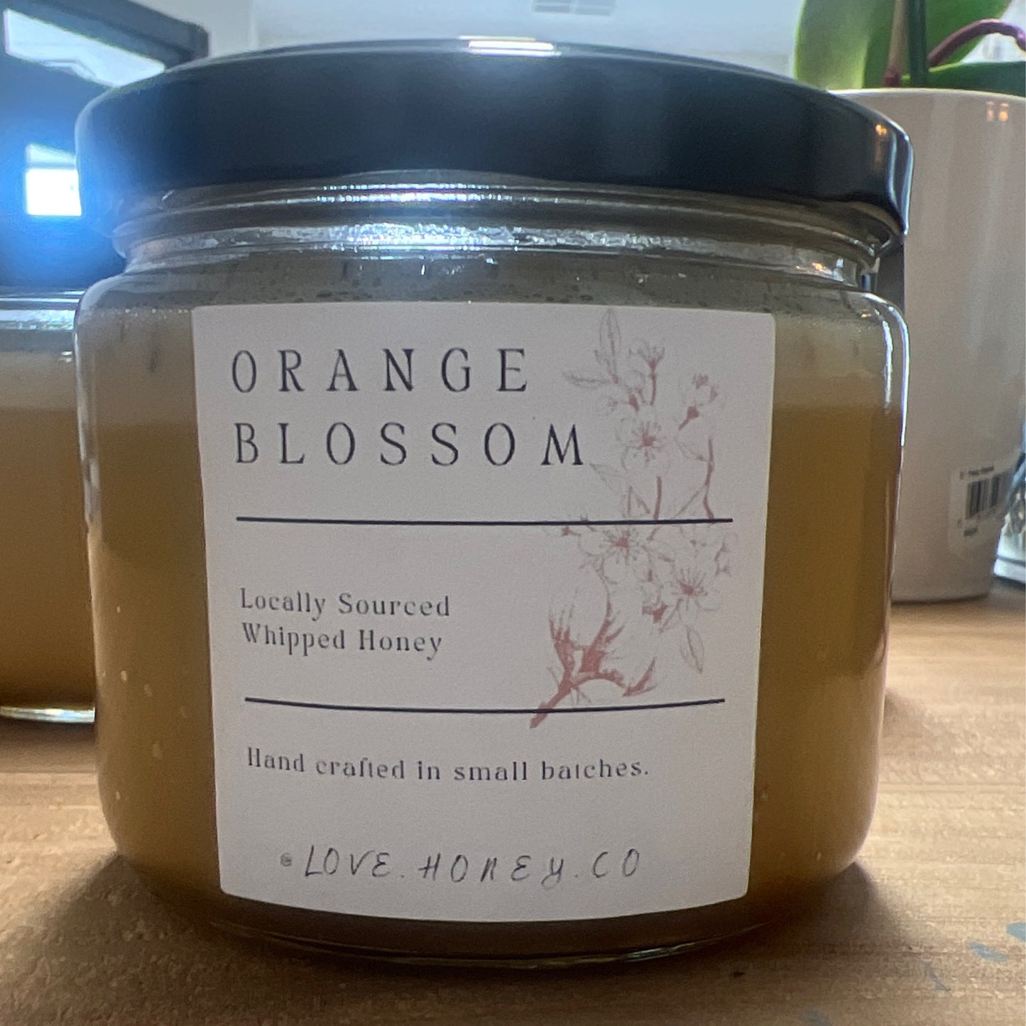 Orange Blossom Whipped Honey